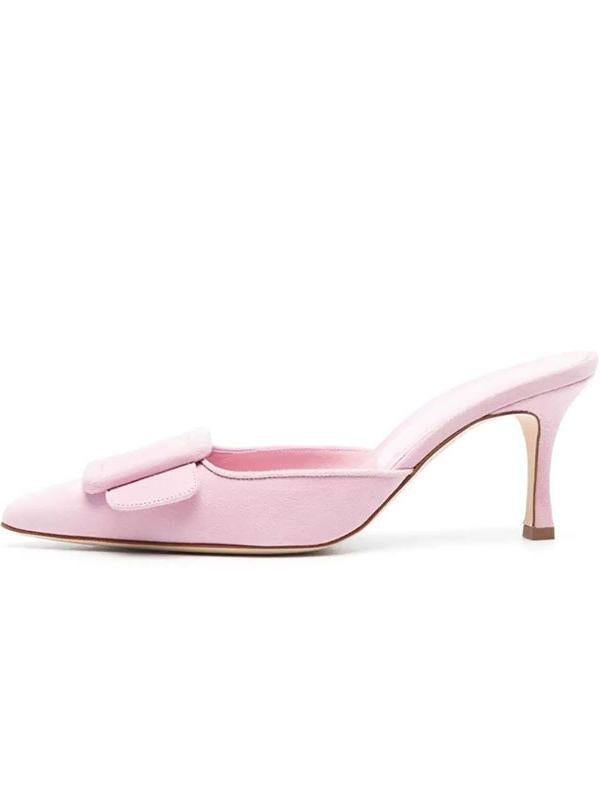 Yaretzi | Elegantes Zapatos de Punta con Hebilla