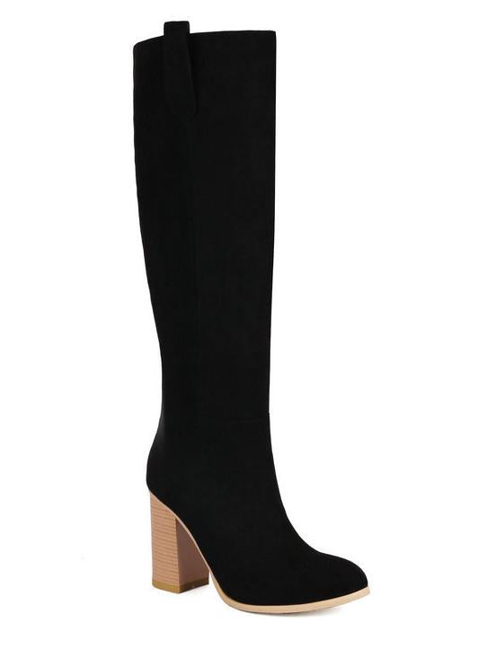 Yurani | Elegantes Botas Largas de Tacón Alto