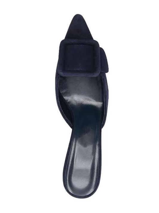 Yaretzi | Elegantes Zapatos de Punta con Hebilla