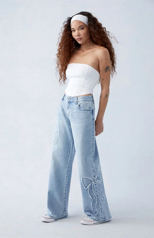 Elma | Jeans con Lazo