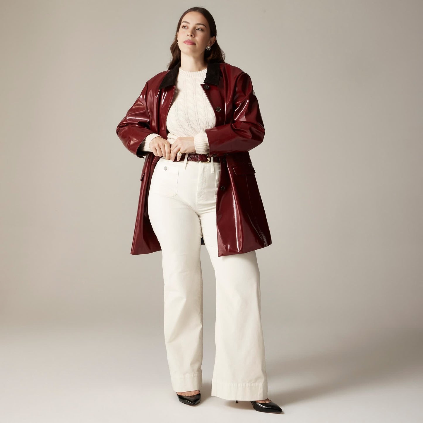 Rabat | Pantalones de Campana efecto Terciopelo