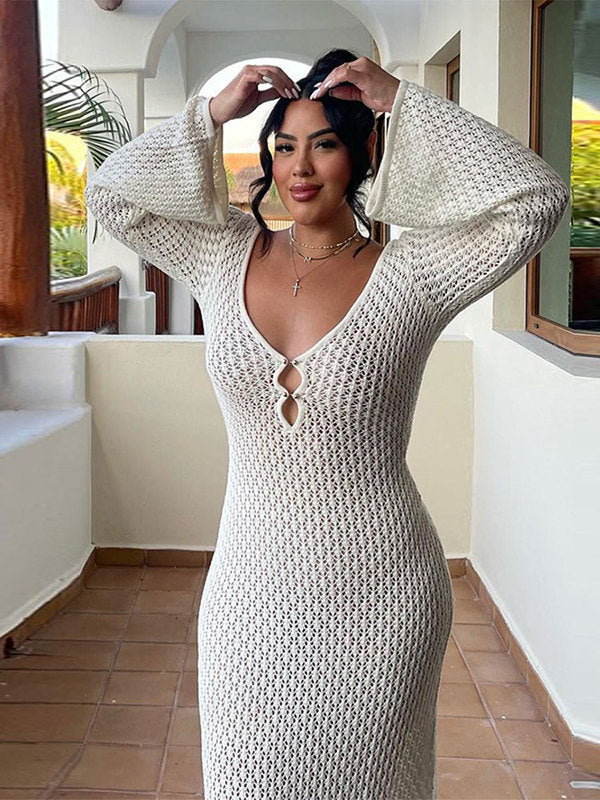 Ailen | Irradia Elegancia con el Vestido Estilo Cubresol de Playa