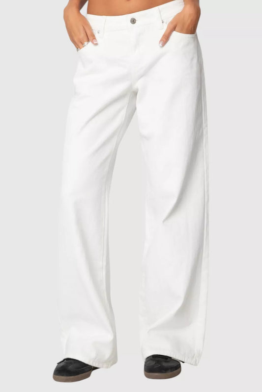 Soraida | Pantalones Jeans de tiro bajo