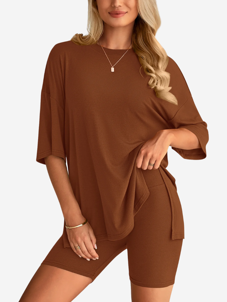 Terry | Conjunto de Camiseta Oversize y Pantalones Biker