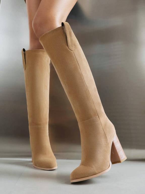Yurani | Elegantes Botas Largas de Tacón Alto