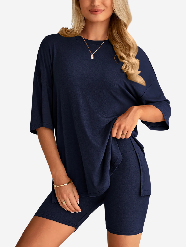 Terry | Conjunto de Camiseta Oversize y Pantalones Biker