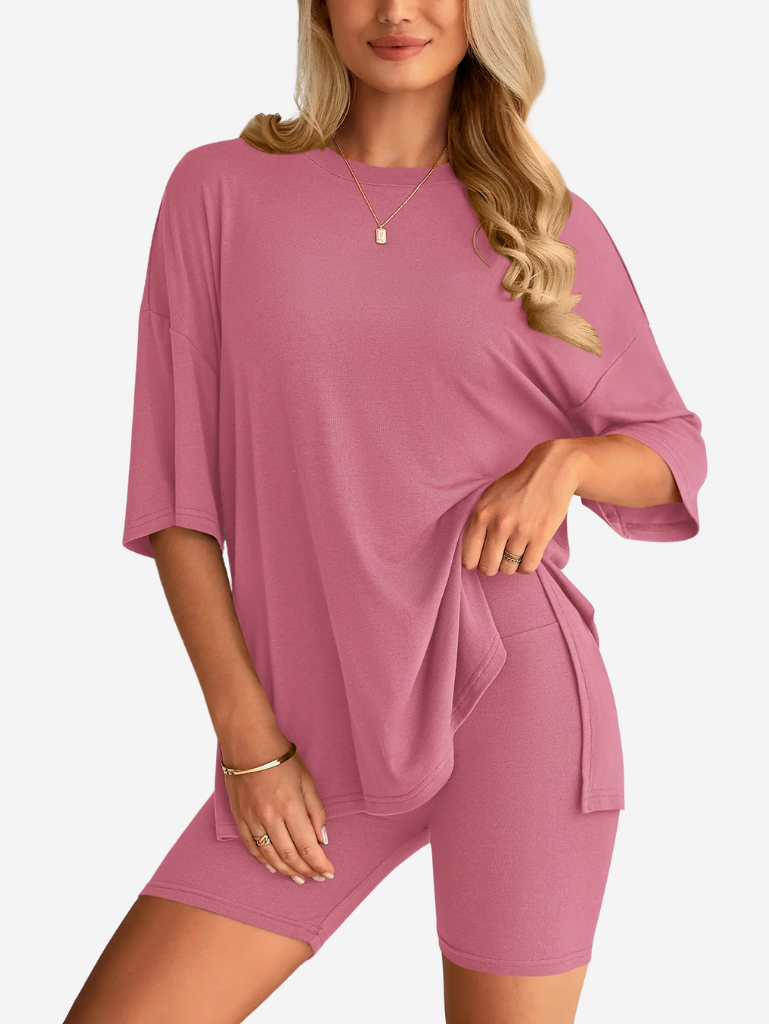 Terry | Conjunto de Camiseta Oversize y Pantalones Biker