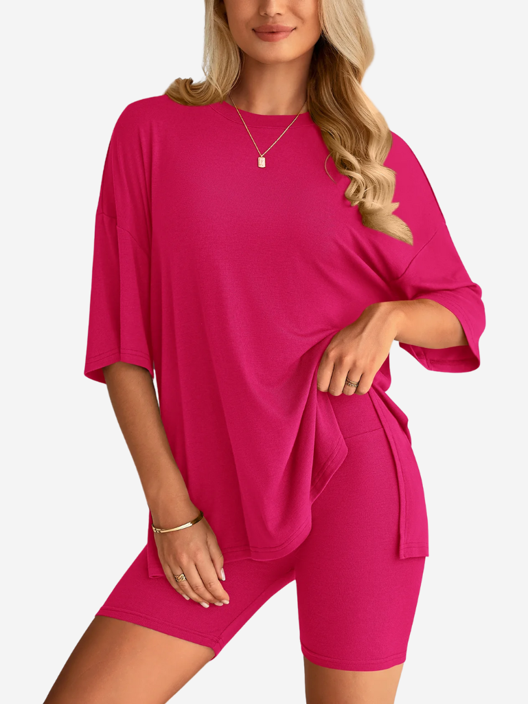 Terry | Conjunto de Camiseta Oversize y Pantalones Biker