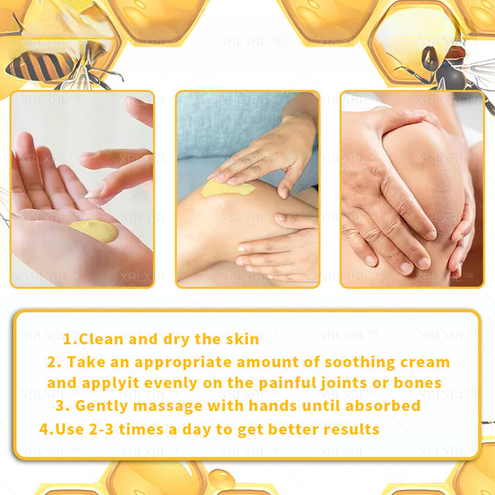 NatureBee | Crema con Veneno de Abeja para Alivio del Dolor en Adultos Mayores
