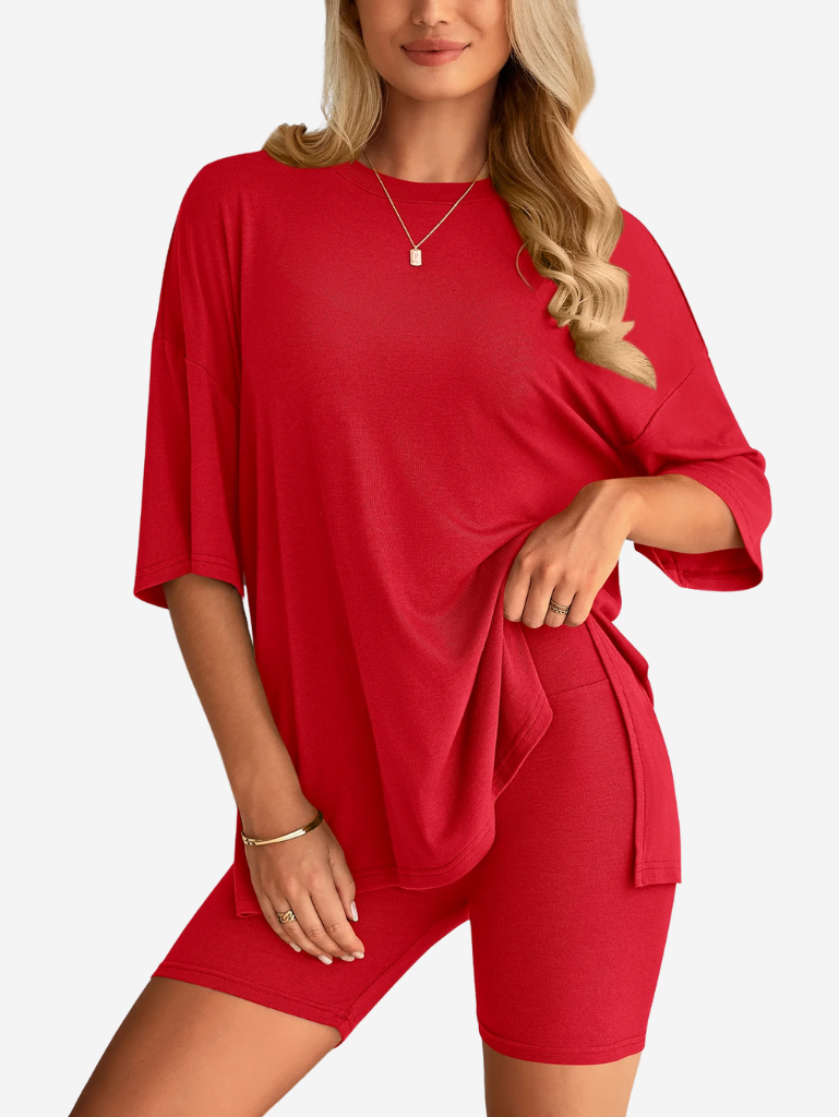 Terry | Conjunto de Camiseta Oversize y Pantalones Biker