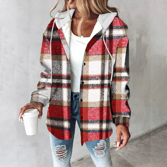 Maura | Chaqueta de Cuadros Oversized