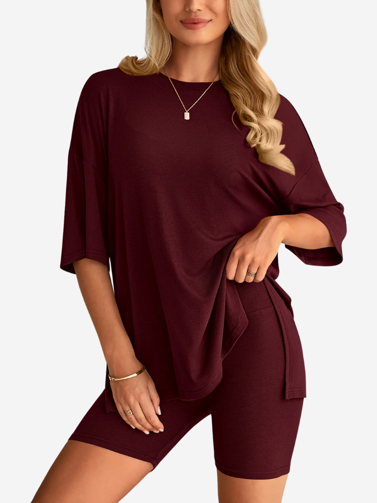 Terry | Conjunto de Camiseta Oversize y Pantalones Biker