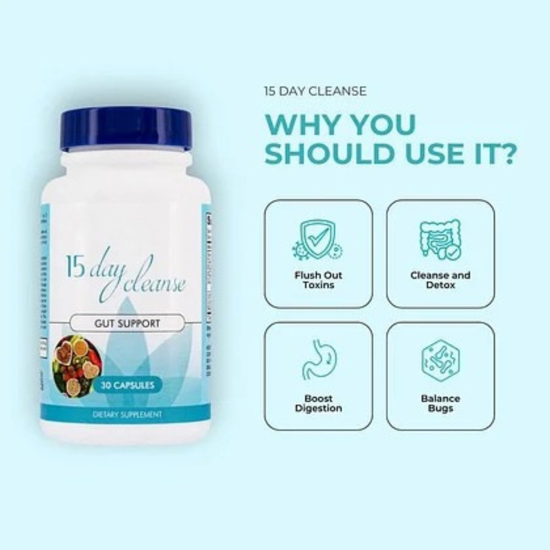15 Day Cleanse | Suplemento de Soporte Digestivo