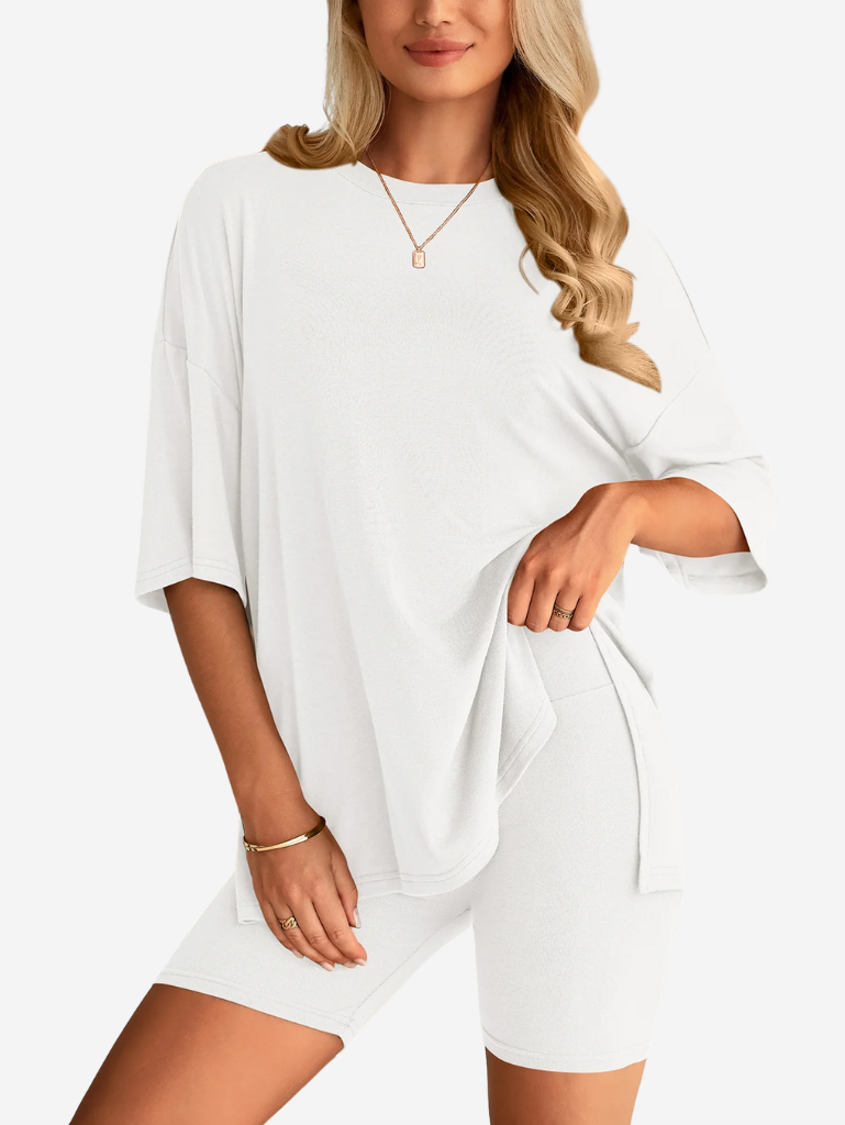 Terry | Conjunto de Camiseta Oversize y Pantalones Biker