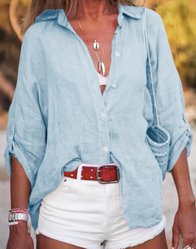 Esti | Camisa de Lino para el Verano