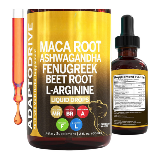 Suplemento de Gotas de Raíz de Maca