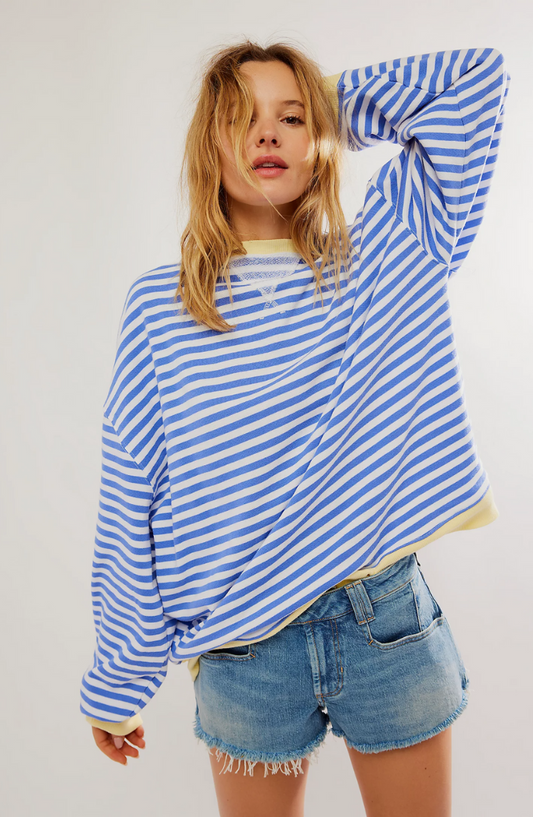 Maya | Suéter de rayas oversize