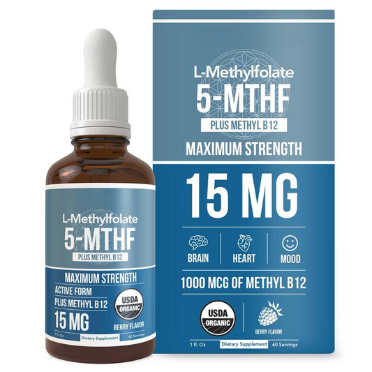 L-Metilfolato + Metil B12 | Las gotas que despiertan tu mente y estado de ánimo