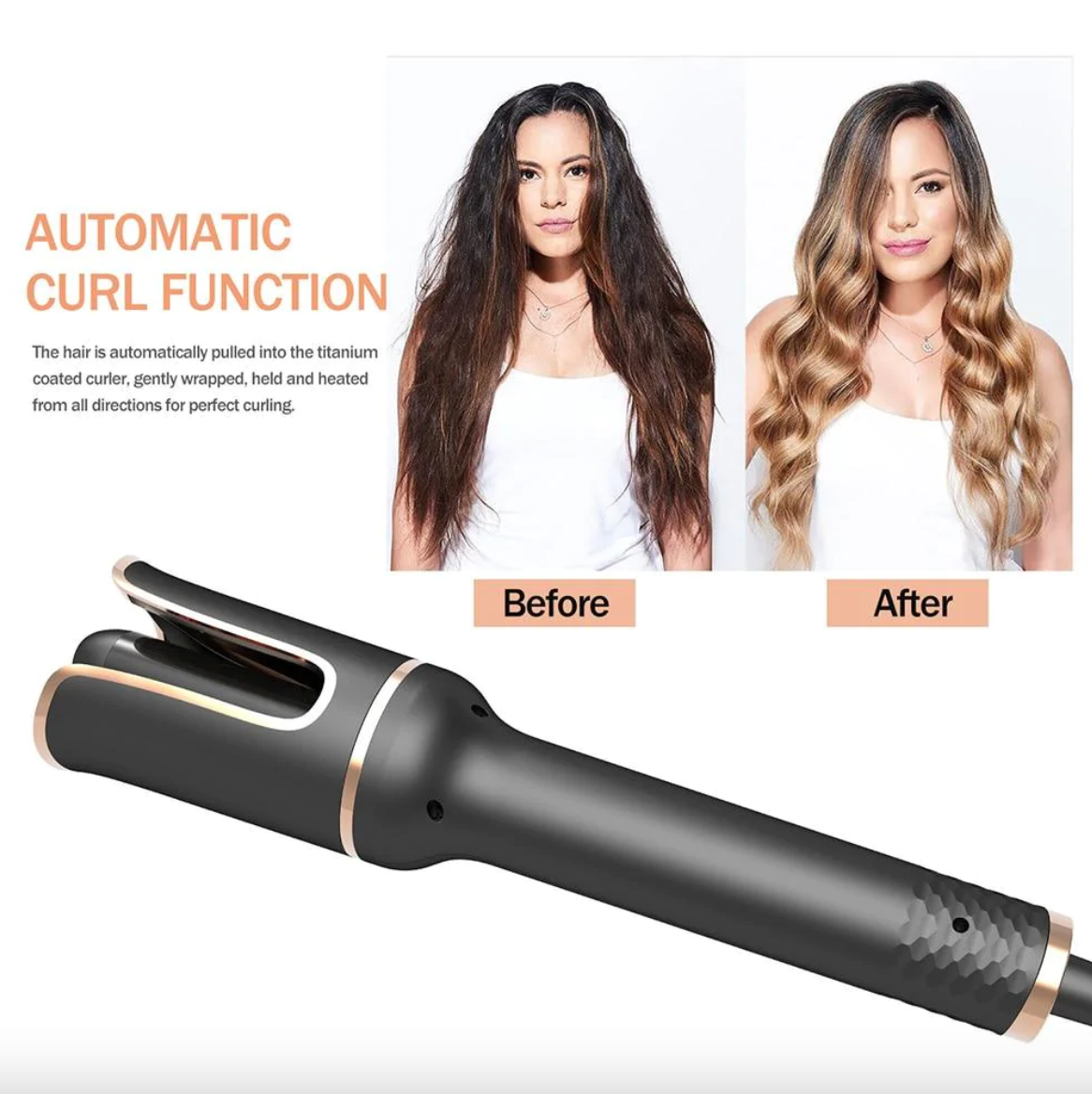 TwistGlam | Rizador Automático de Cerámica para el Cabello