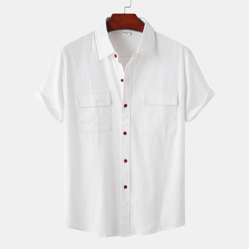 Aurelio | Camisa de Lino Casual para Hombres