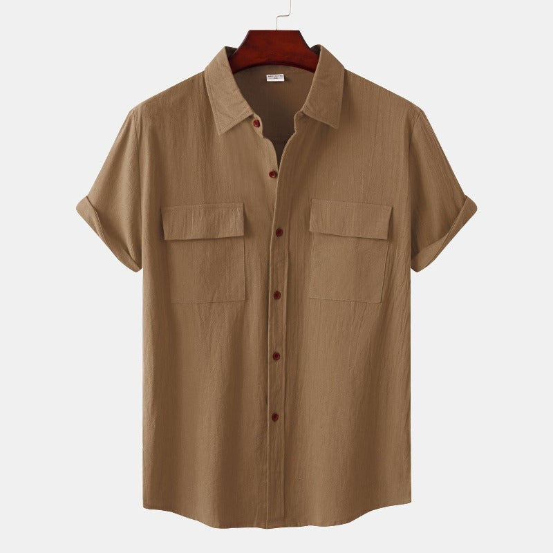 Aurelio | Camisa de Lino Casual para Hombres