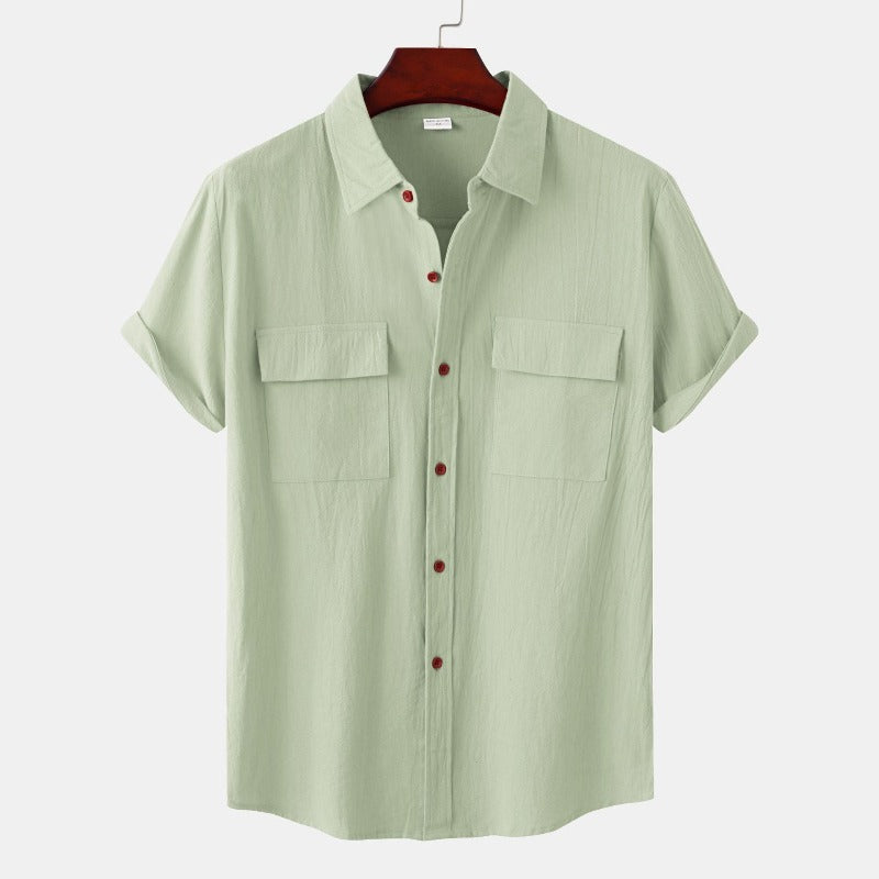 Aurelio | Camisa de Lino Casual para Hombres