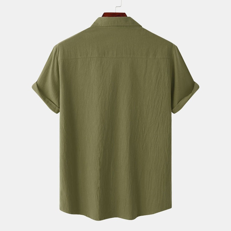 Aurelio | Camisa de Lino Casual para Hombres