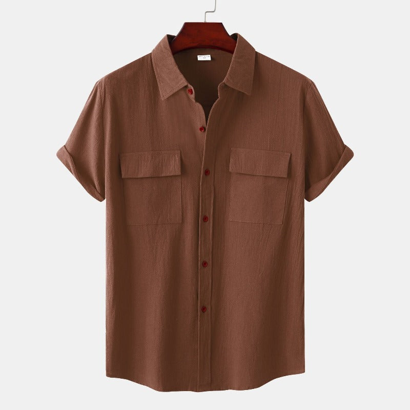 Aurelio | Camisa de Lino Casual para Hombres