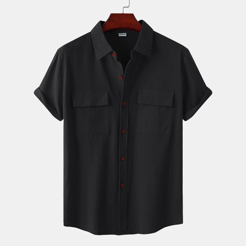 Aurelio | Camisa de Lino Casual para Hombres
