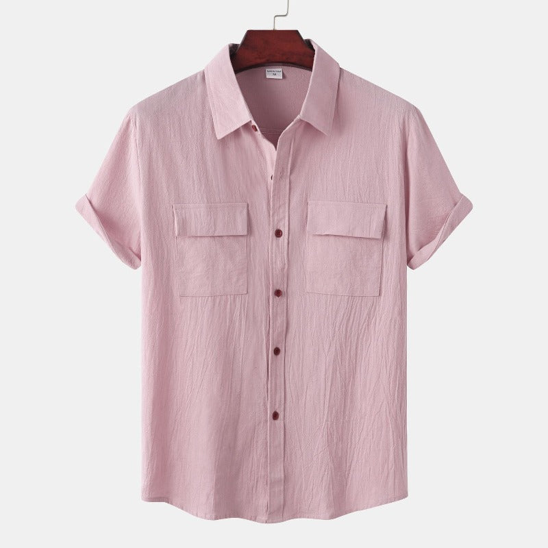 Aurelio | Camisa de Lino Casual para Hombres