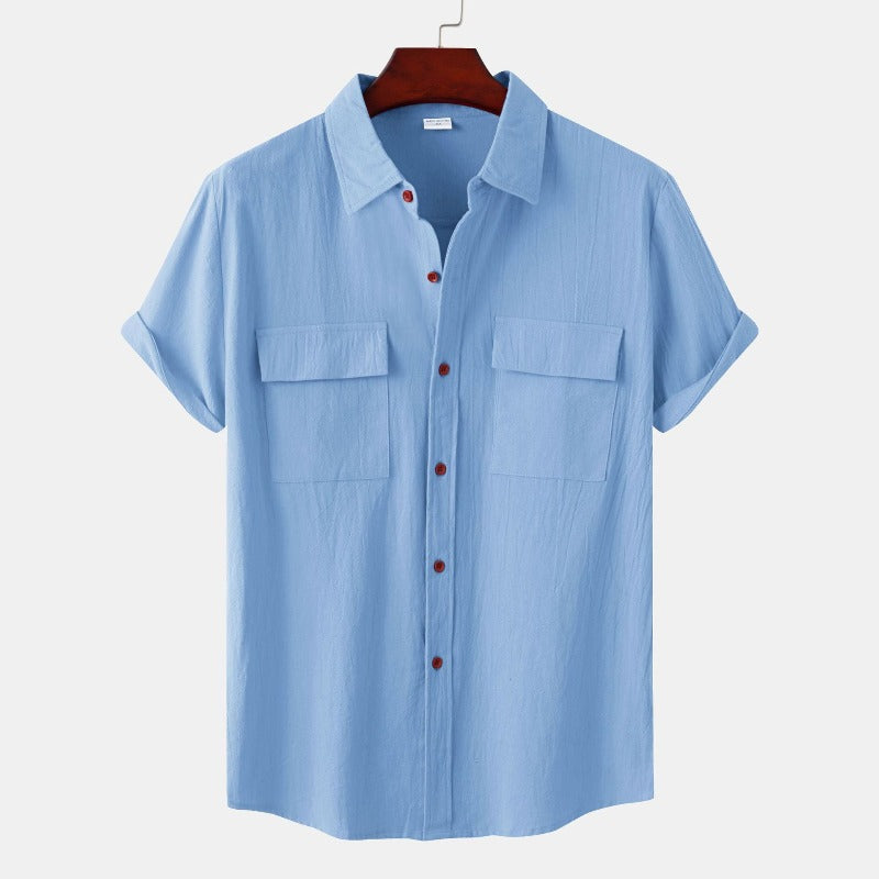 Aurelio | Camisa de Lino Casual para Hombres