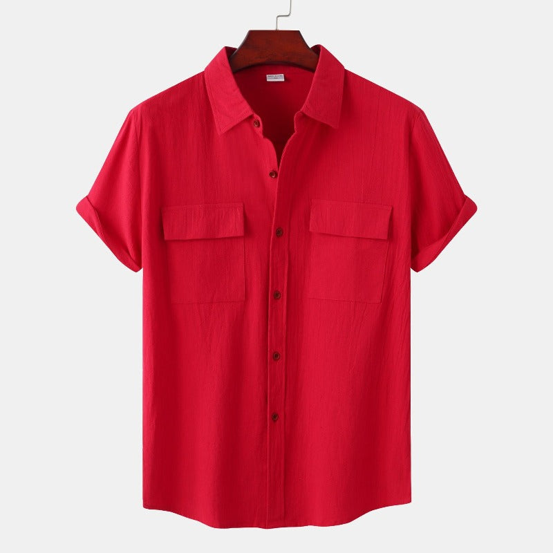 Aurelio | Camisa de Lino Casual para Hombres