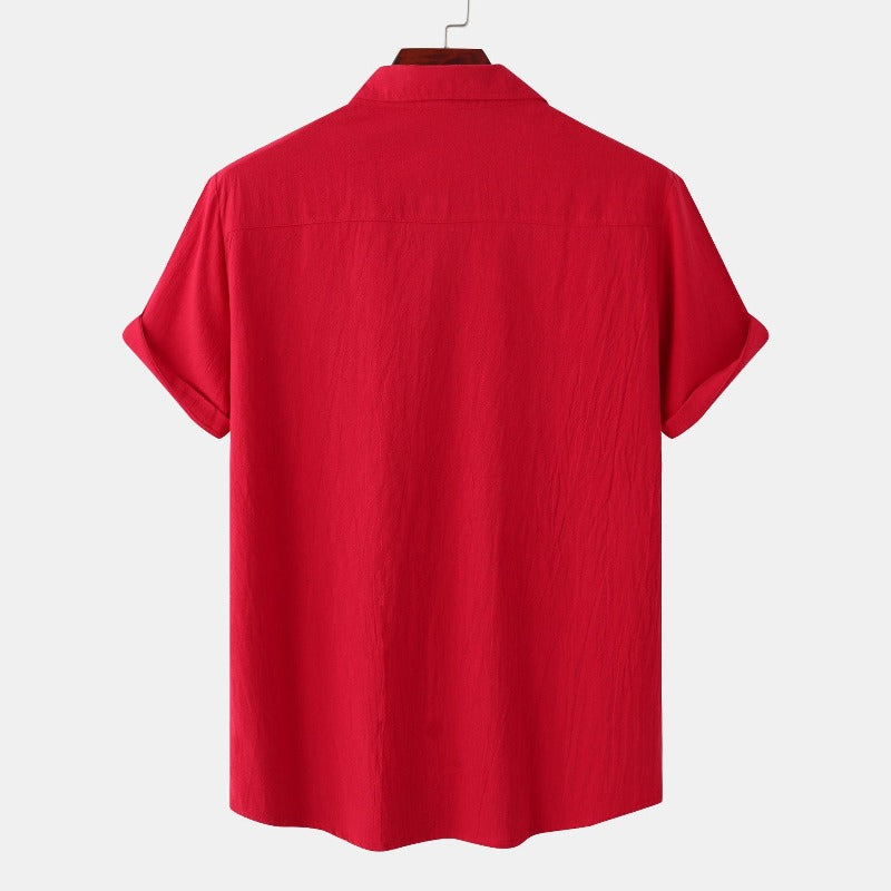 Aurelio | Camisa de Lino Casual para Hombres