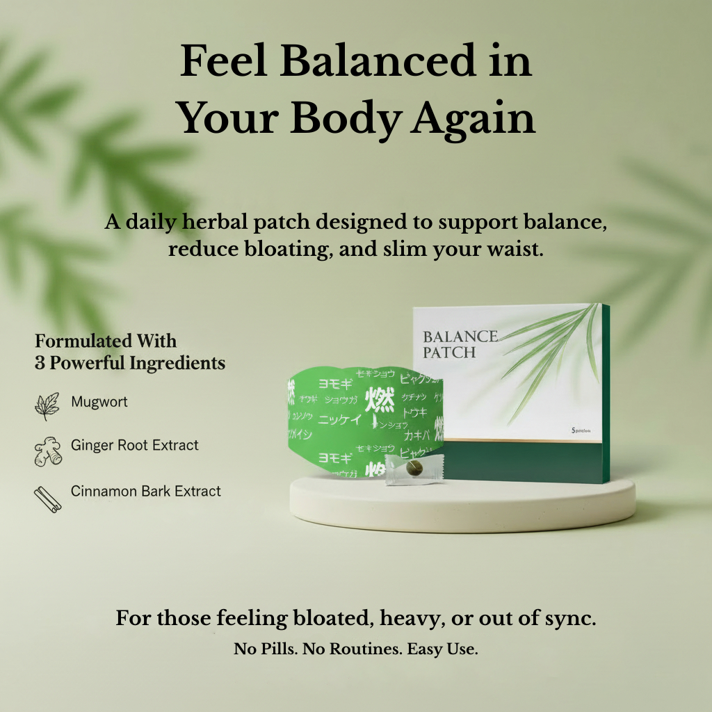 Balance Patch | Un toque herbal para tu rutina diaria
