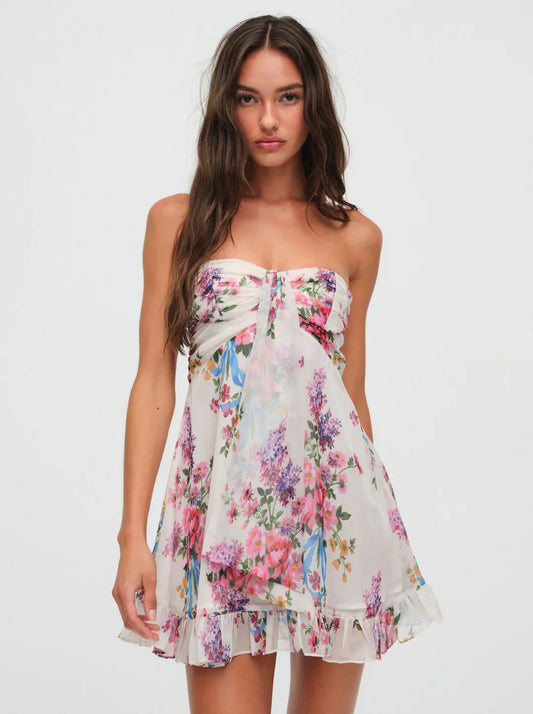Rosaura | Vestido mini floral