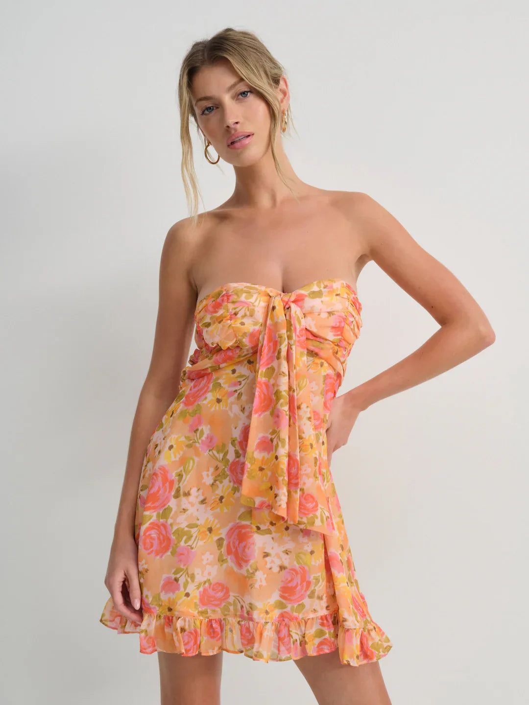 Rosaura | Vestido mini floral