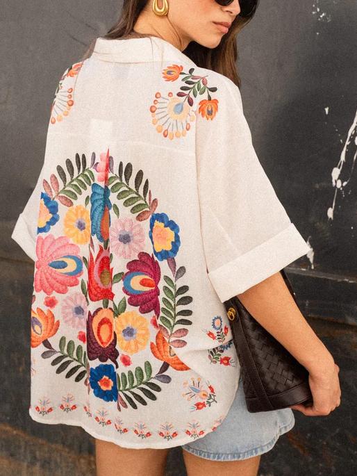 Yarielis | Blusa Floral para el Verano