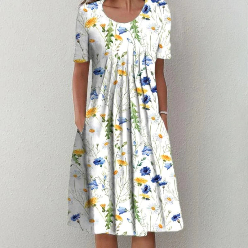 Dorin | Vestido Corto Floral para el Verano