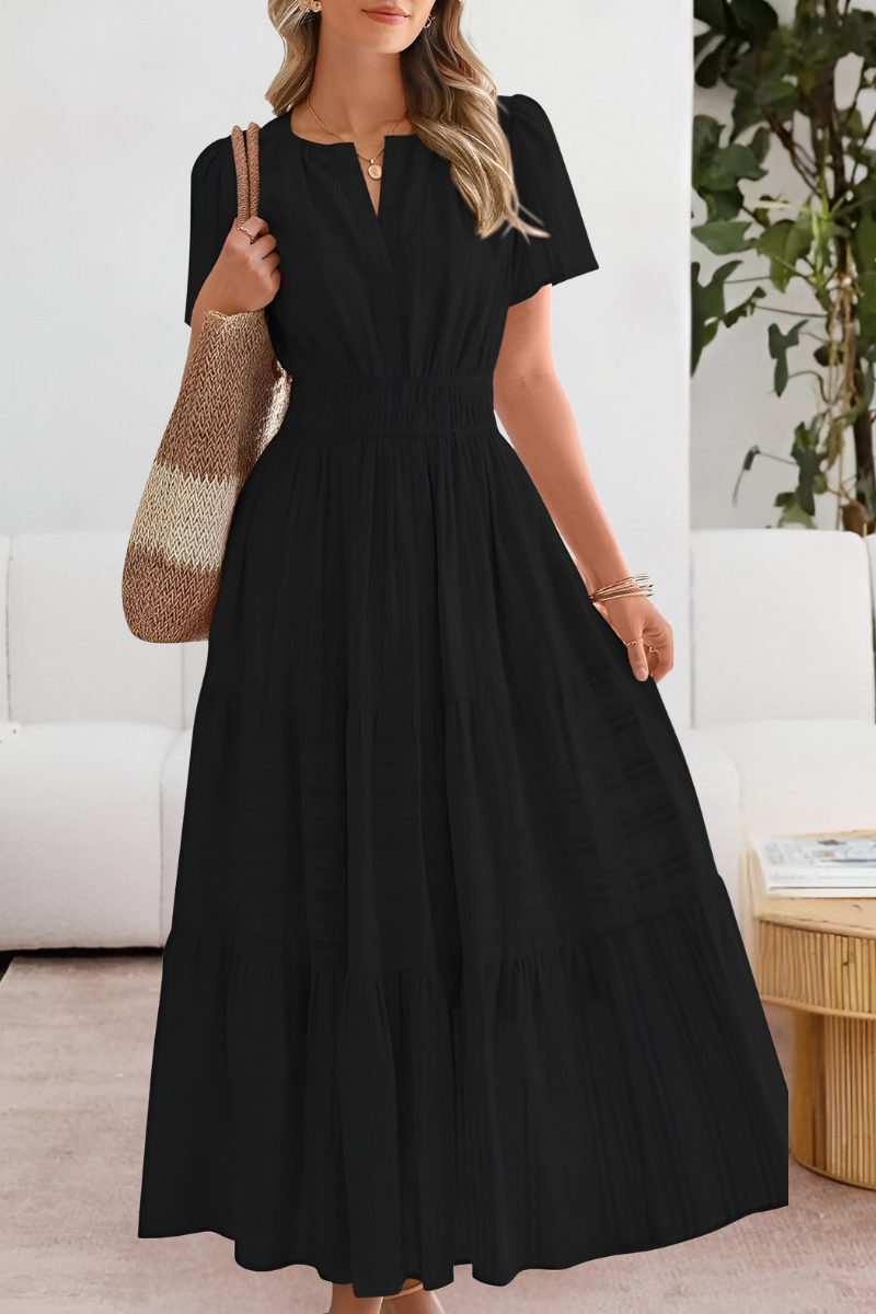 Malak | Vestido Elástico estilo Bohemio