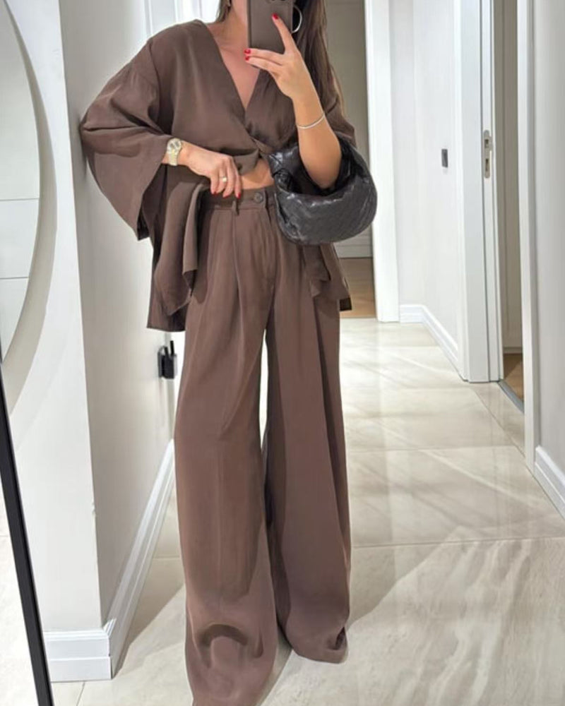 Betalia | Conjunto Completo de Pantalones y Camisa