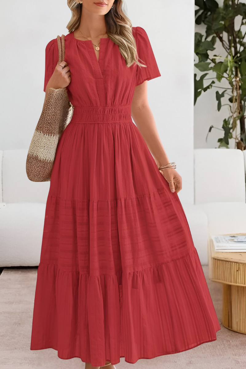 Malak | Vestido Elástico estilo Bohemio