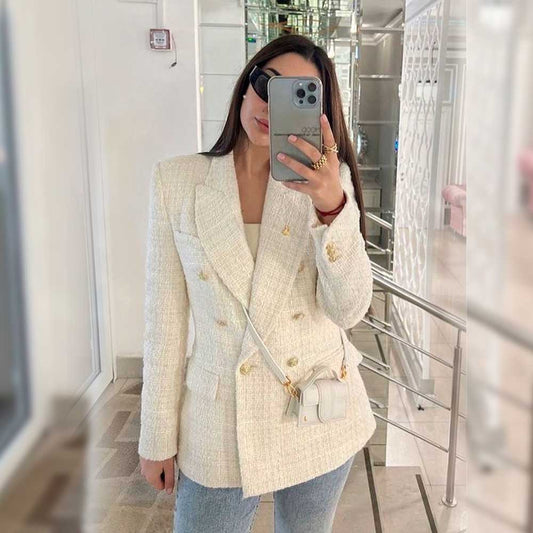 Beth | Elegante Blazer de Costura Fina