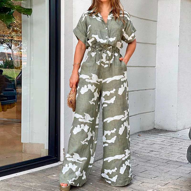 Arabela | Mono Casual Acampanado