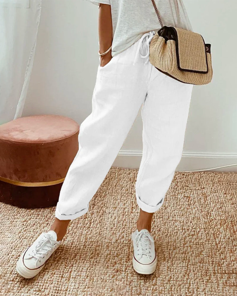Cris | Pantalones ligeros casuales