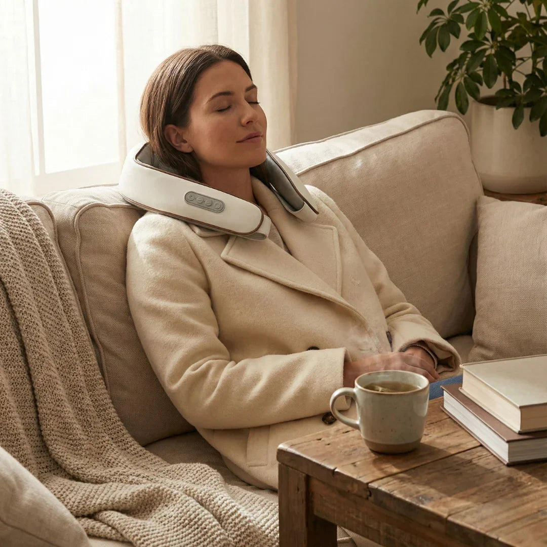 MASGRE | Masajeador Inalámbrico para Cuello y Hombros