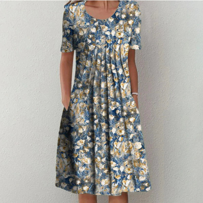 Dorin | Vestido Corto Floral para el Verano