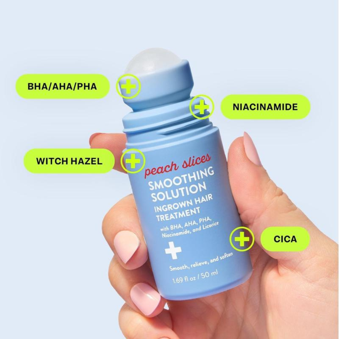 Solución Roll-On Calmante para el Tratamiento de los Pelos Encarnados