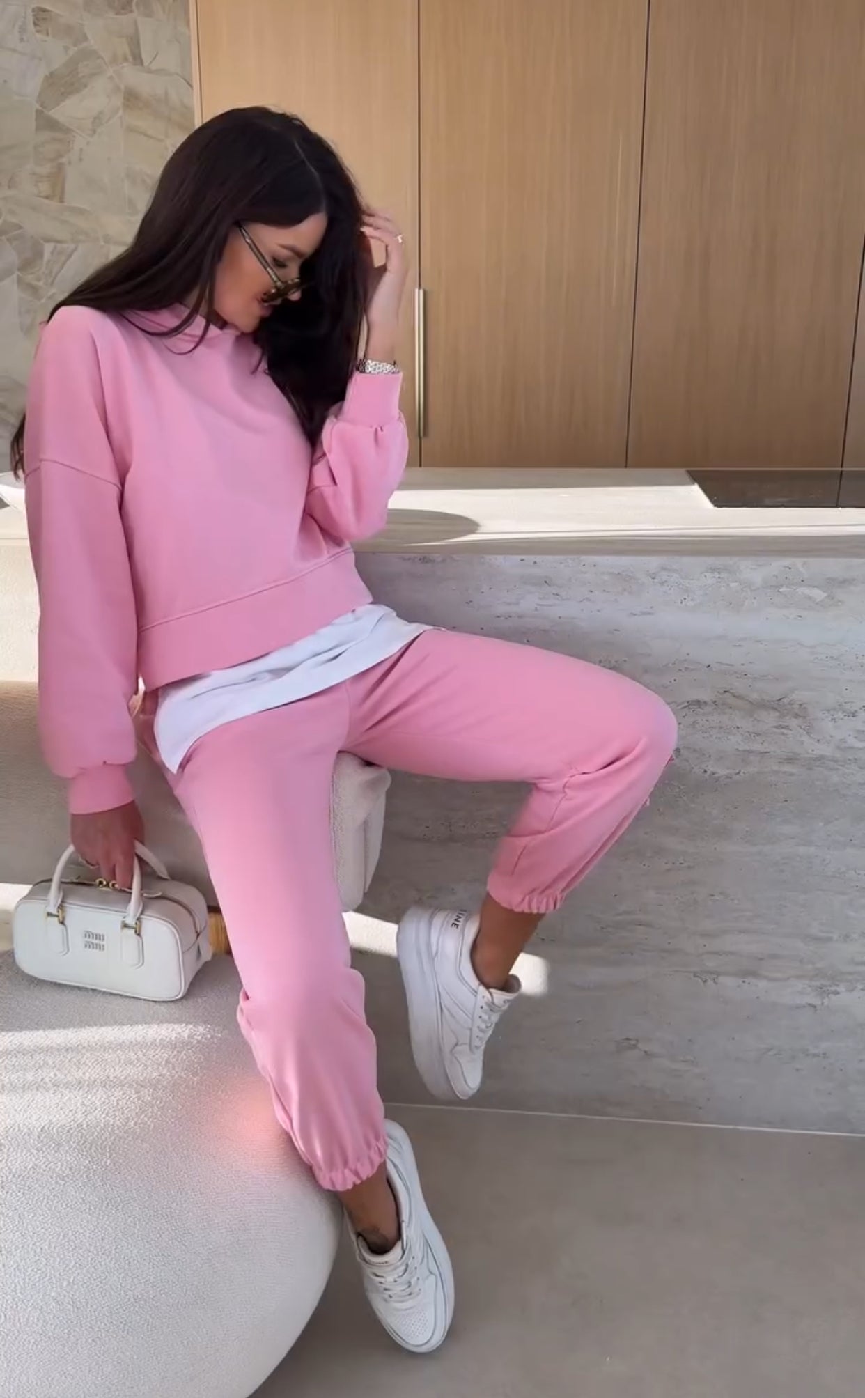 Alda | Conjunto de Sudadera y Pantalones Elásticos