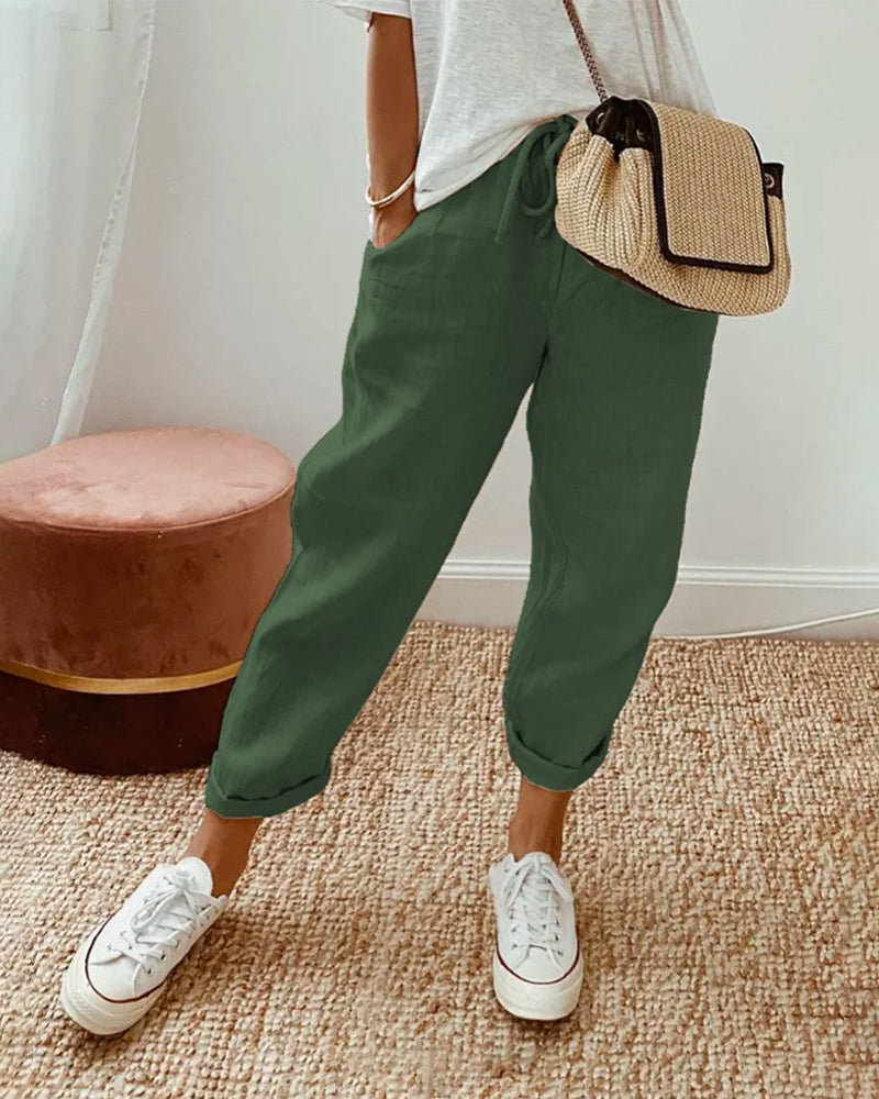 Cris | Pantalones ligeros casuales