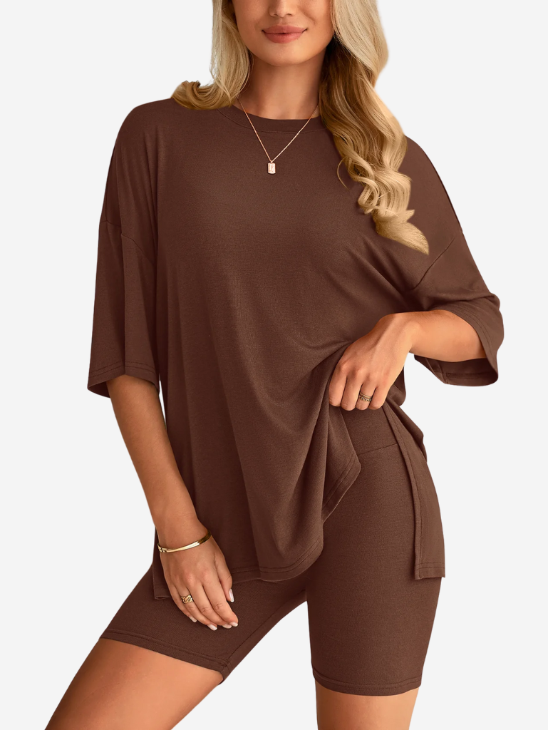 Terry | Conjunto de Camiseta Oversize y Pantalones Biker